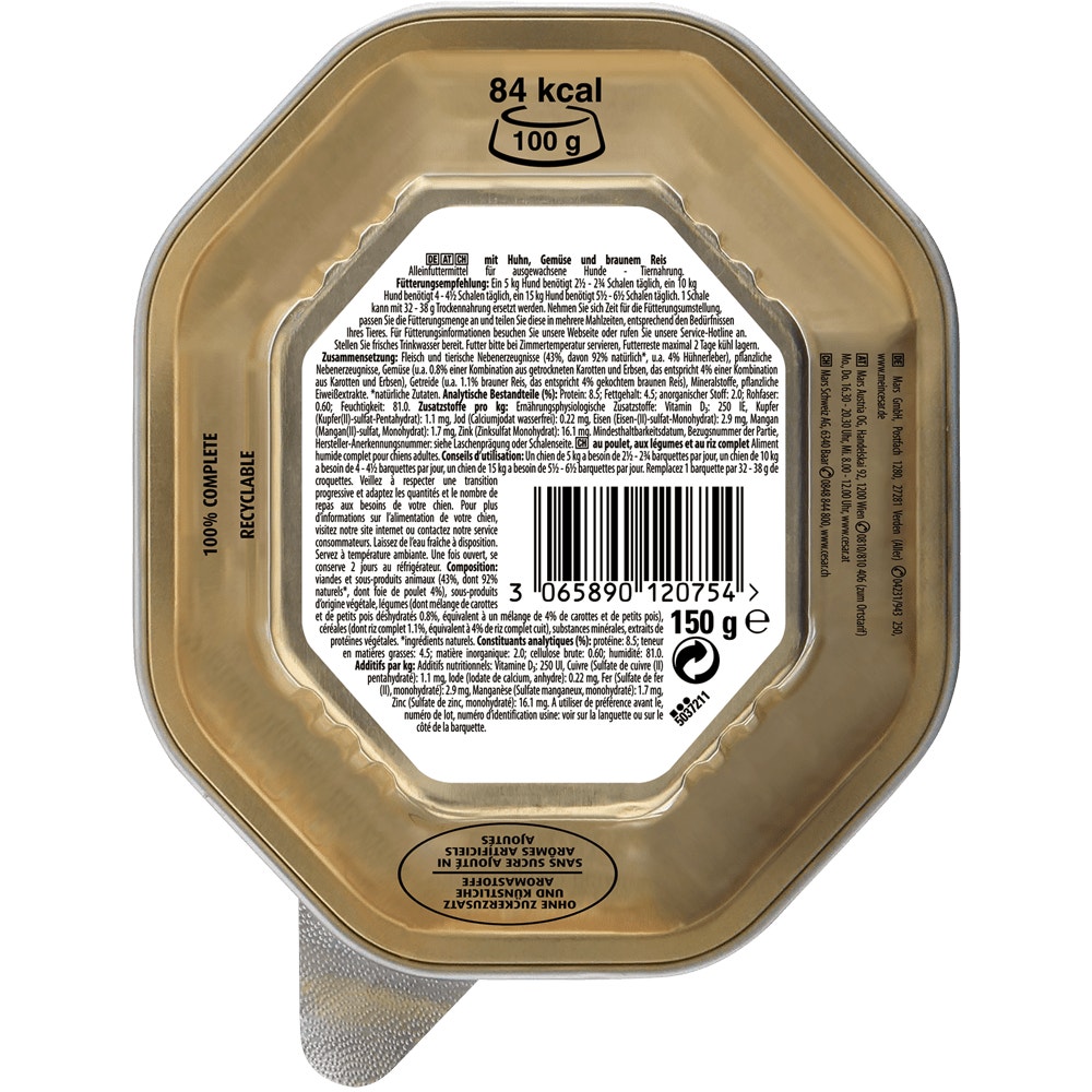 CESAR® Landragout mit Huhn, 150g - 2